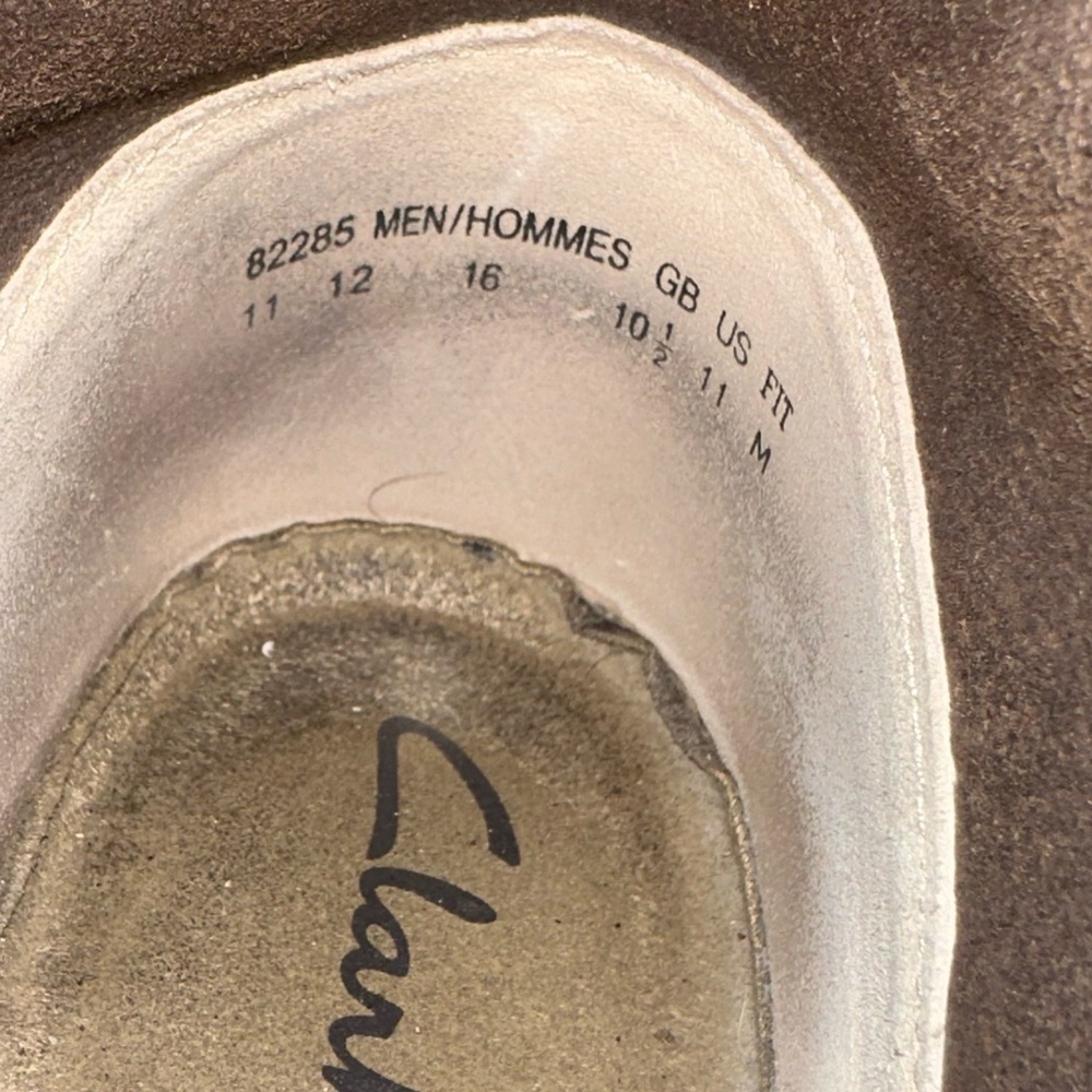 Mens Clarks Originals Signature Suede Desert Chukka Casual Boot in Sand US 11 - Picture 6 of 12